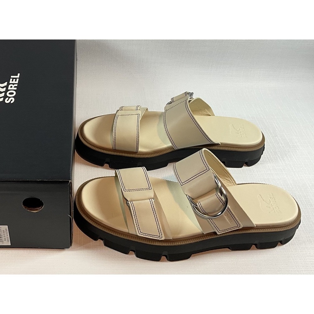 Sorel Rein CB Women's Chunky Slide Sandals Size 12 NEW in the Box